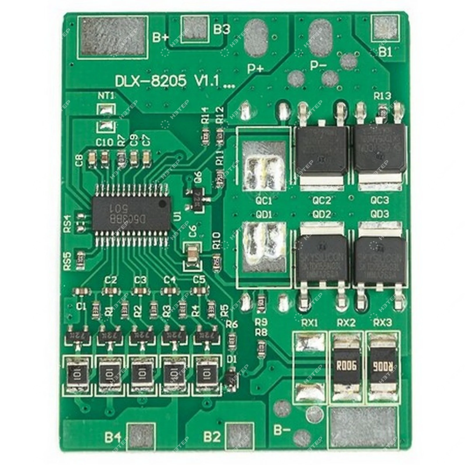 Плата защиты BMS 5S 18.5V 10A (Li-Pol)