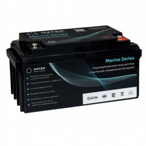Аккумулятор LiFePO4 12V 84Ah НЭТЕР Marine для лодочных электромоторов (LFP4-12.8_84-60P10a)
