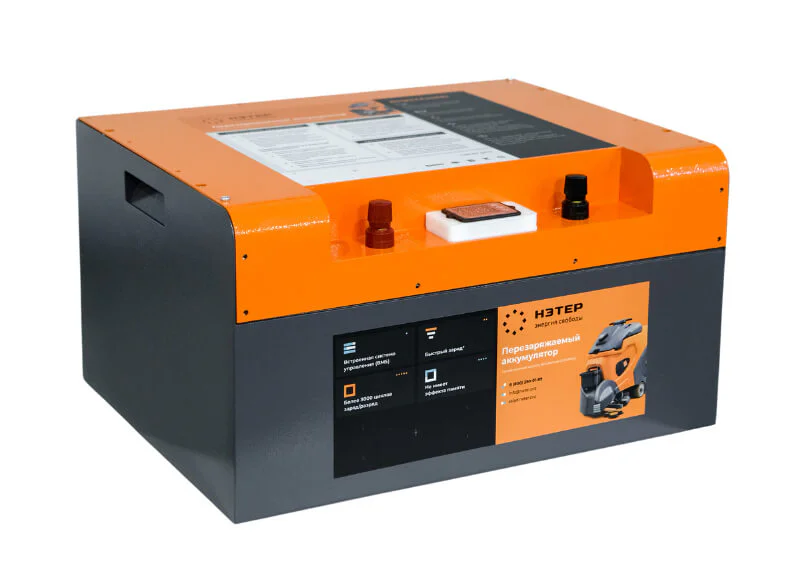 Аккумулятор LiFePO4 48V 80Ah НЭТЕР (LFP16-51.2_80-100M2)