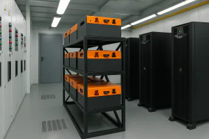 Замена свинцово-кислотных батарей для ИБП в серверной на LiFePO4