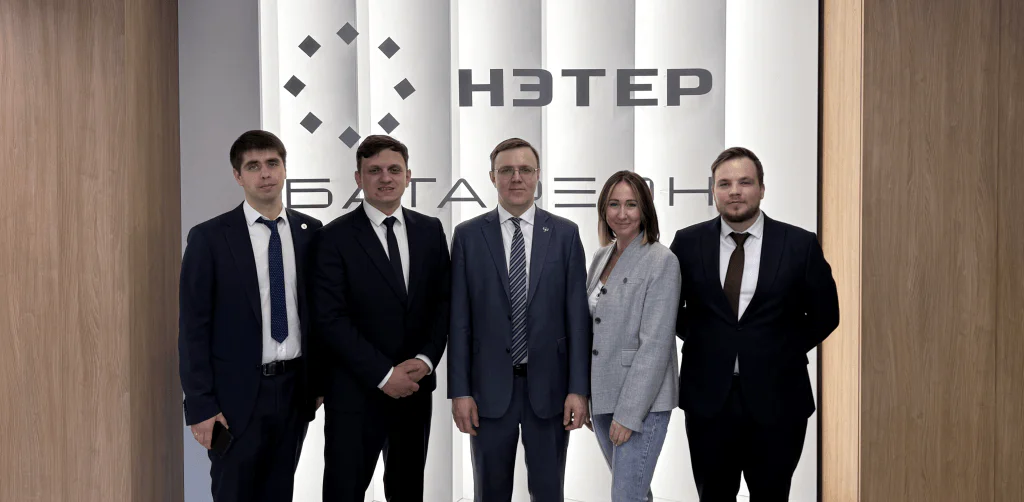 Заместитель министра энергетики РФ — Маршавин Роман Анатольевич — посетил завод БАТАРЕОН